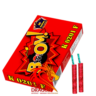 Петарды BOOM! К0201F 60 штук в упаковке